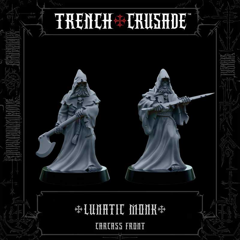 Trench Crusade Lunatic Monk